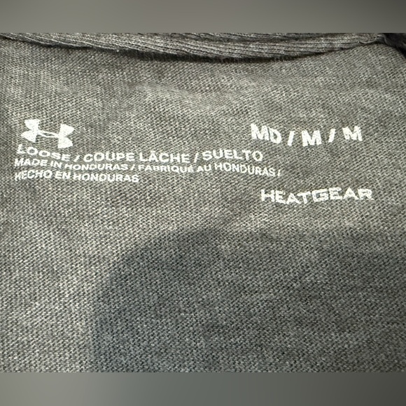 Under Armour Gray Long Sleeve Tee for Ultimate Comfort - Picture 2 of 3